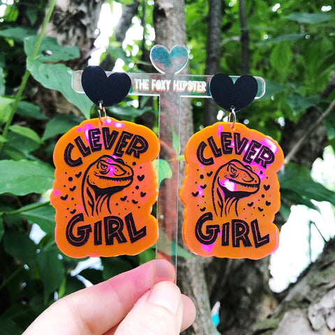 Clever Girl Dangle Earrings