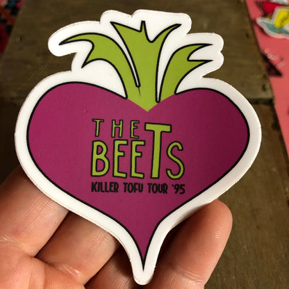 The Beets Doug Vinyl Sticker