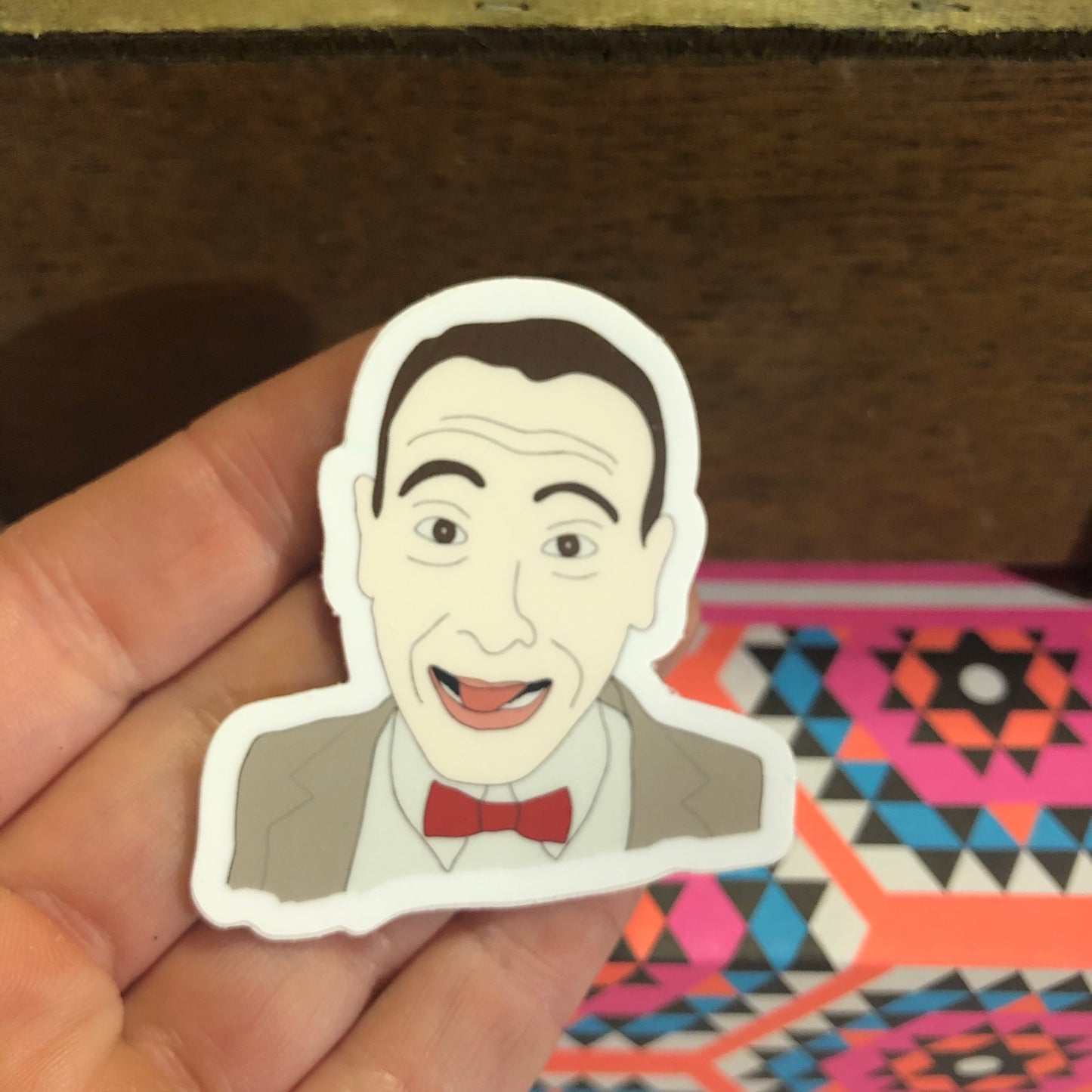 Pee Wee Herman Vinyl Sticker