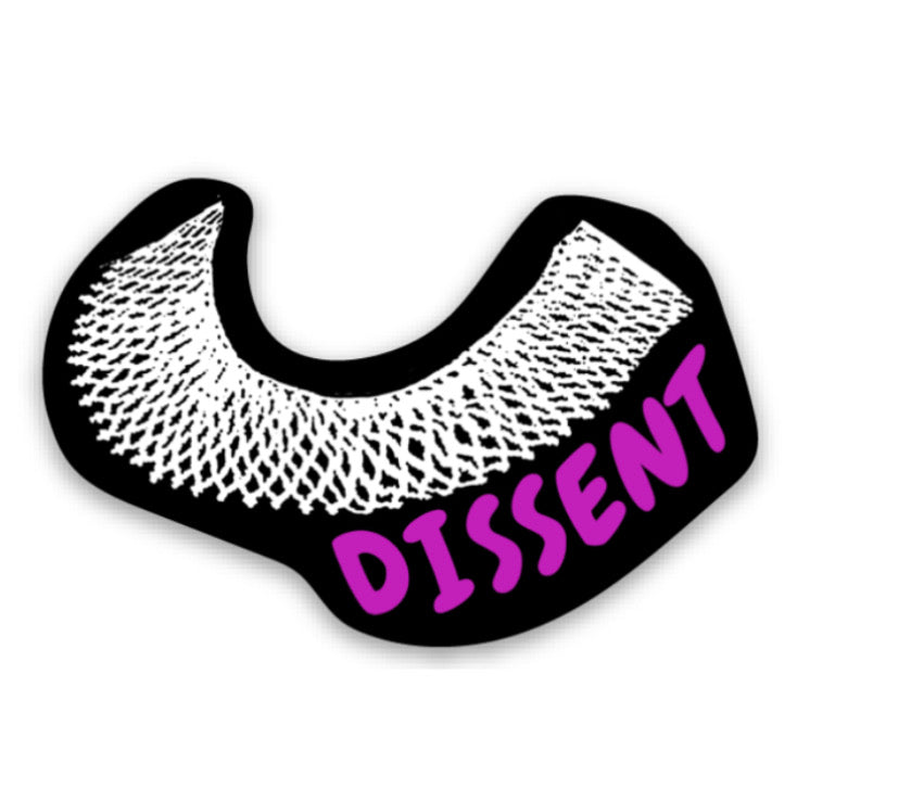 Dissent Vinyl Sticker