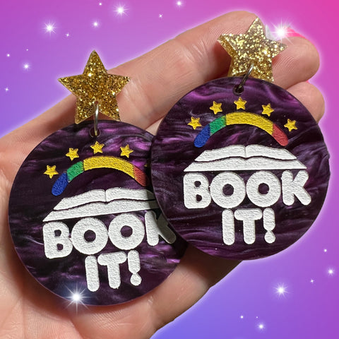 BOOK IT Dangle Earrings