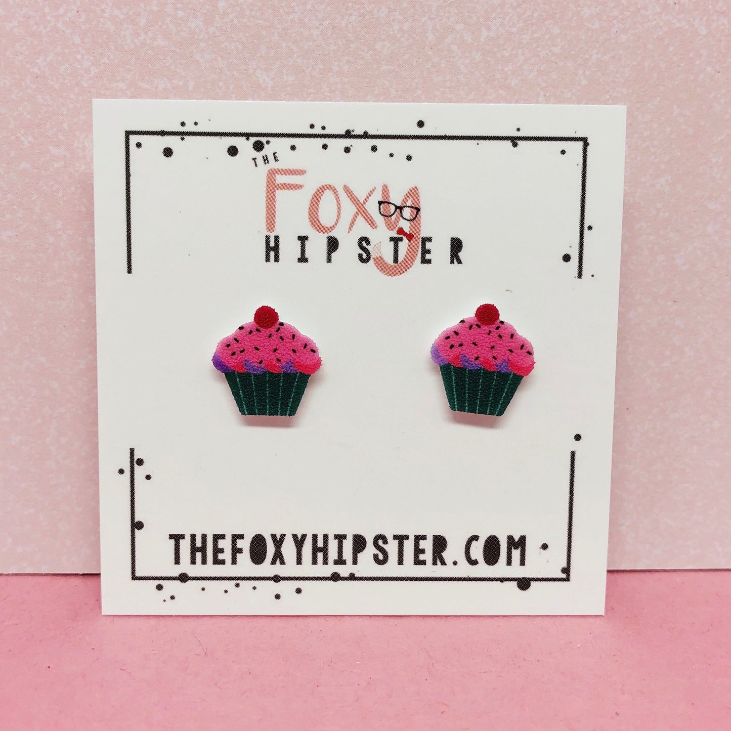 Cupcake Earrings