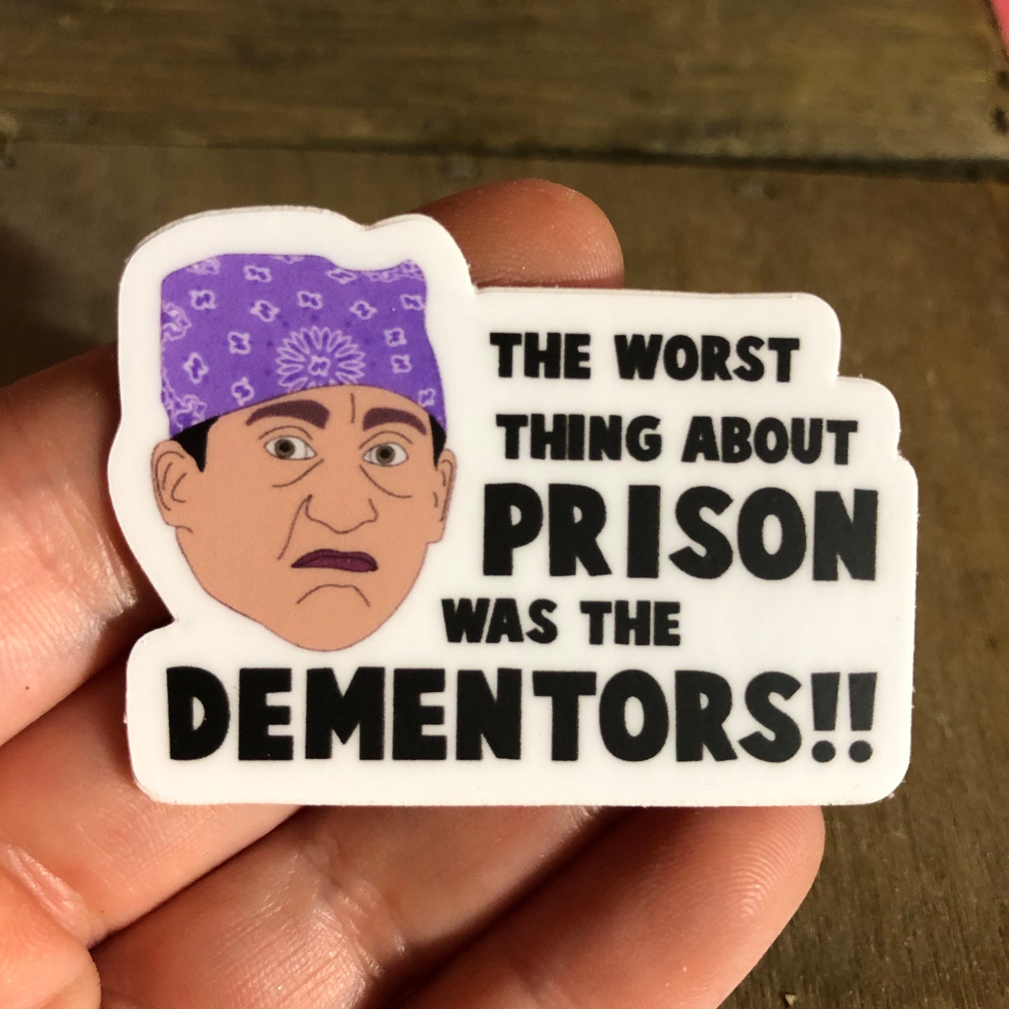 Prison Mike Vinyl Sticker