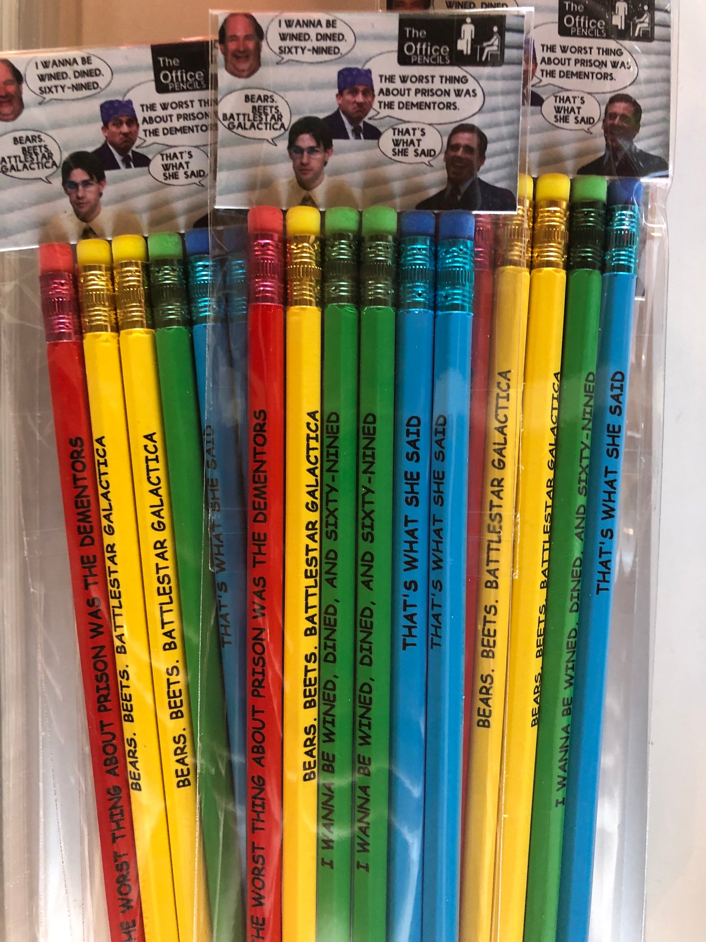 The Office Quotes 6 Piece Pencil Set