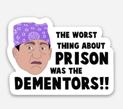 Prison Mike Vinyl Sticker