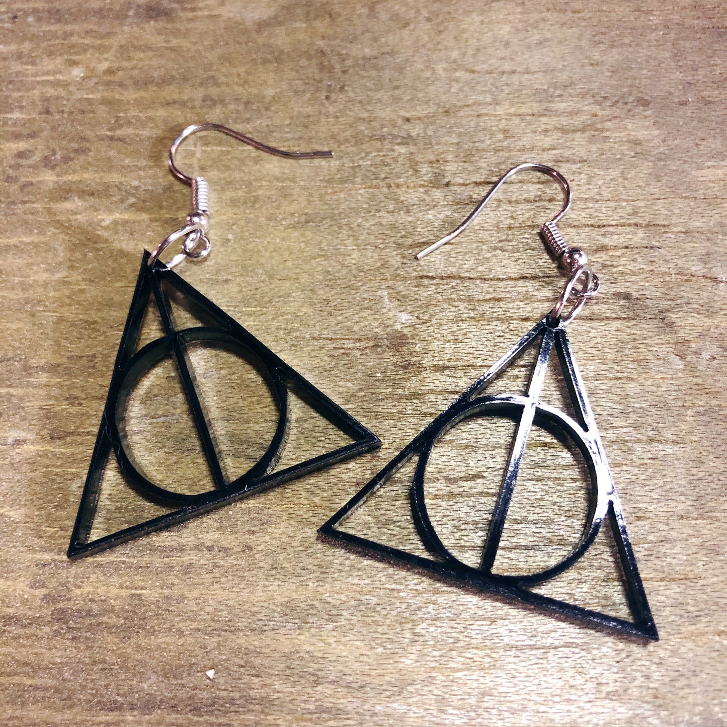 Deathly Hallows Dangle Earrings