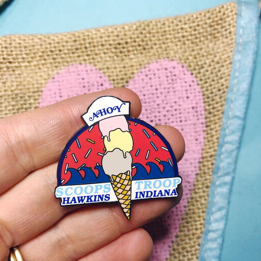 Scoops Troop Hard Enamel Pin