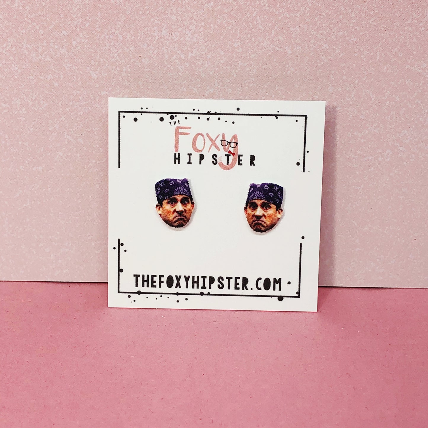Prison Mike Stud Earrings