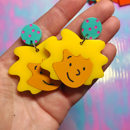 Patti Mayonnaise Dangle Earrings