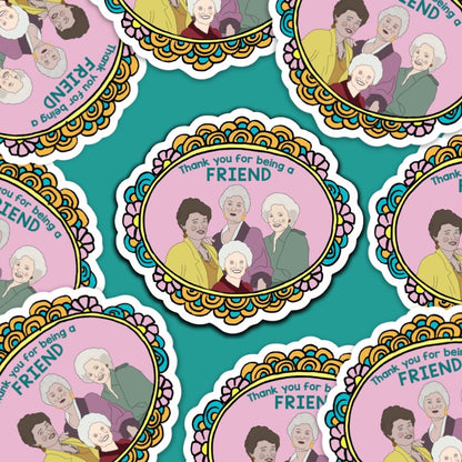 Golden Girls Vinyl Sticker