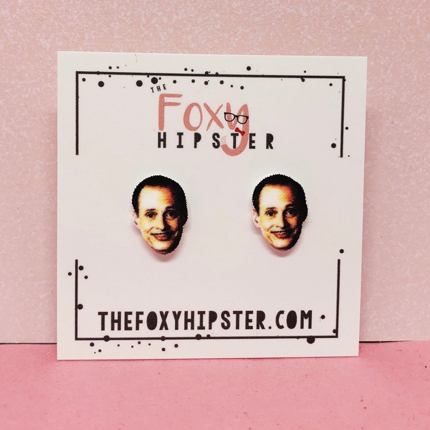 John Waters Inspired Stud Earrings