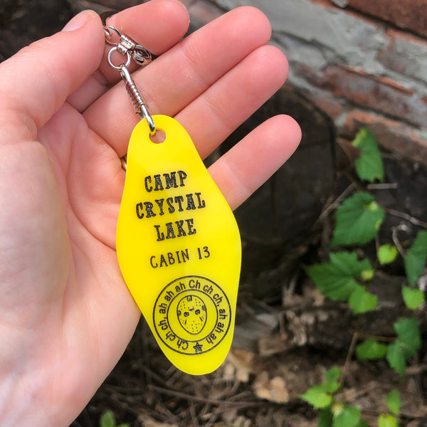 Camp Crystal Lake Keychain Friday the 13th