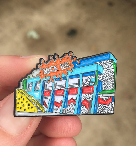 Nickelodeon STUDIOS Enamel Pin - NICK KID