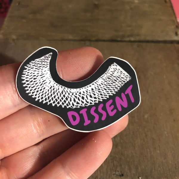 Dissent Vinyl Sticker
