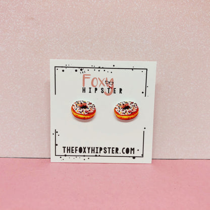 Donut Stud Earrings