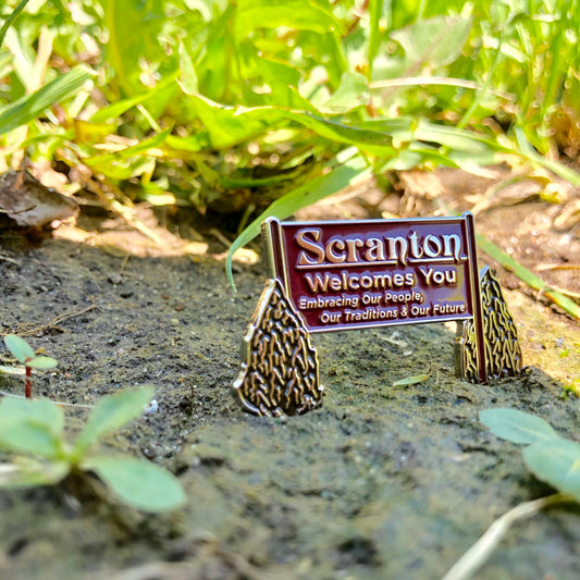 Scranton Enamel Pin
