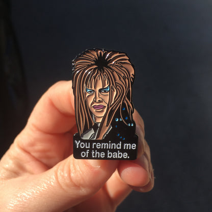 Jareth The Goblin King Enamel Pin