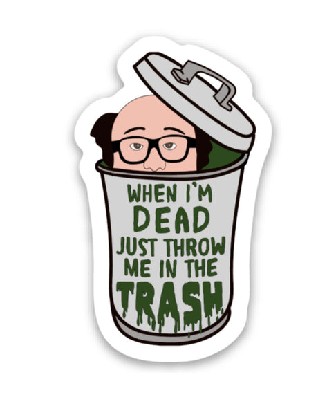 Frank Reynolds Vinyl Sticker