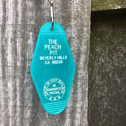 The Peach Pit Keychain