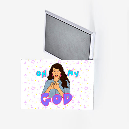Friends Janice Oh My God Fridge Magnet