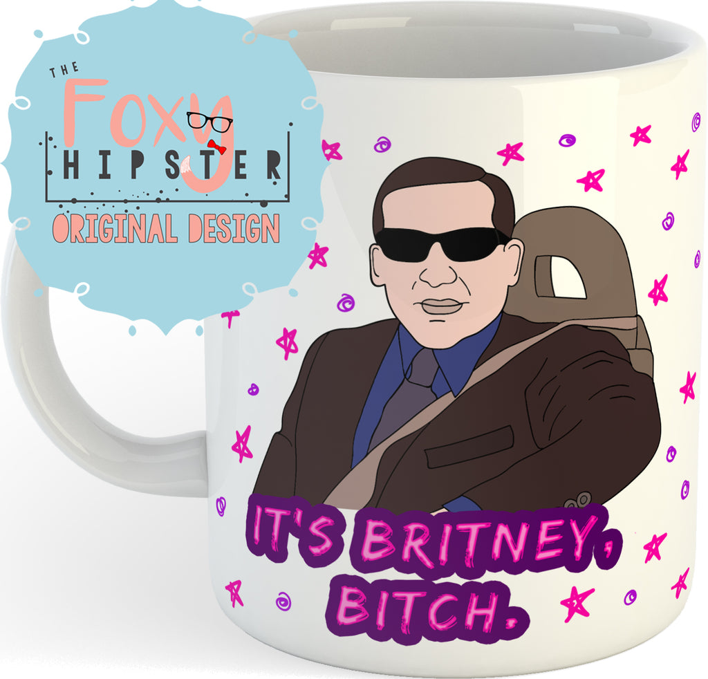 Michael Scott It's Britney Bitch  11oz Coffee Mug The Office