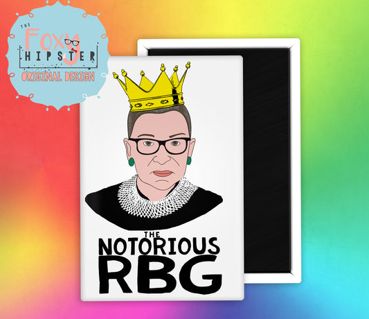 The Notorious RBG Fridge Magnet