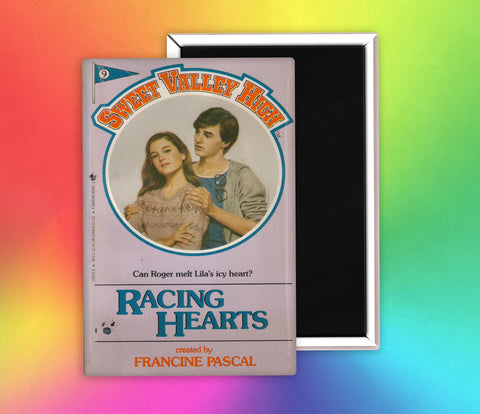 Sweet Valley High Racing Hearts Fridge Magnet