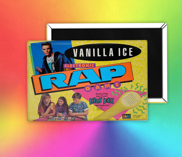 Board Game Vanilla Ice Rapper Fridge Magnet