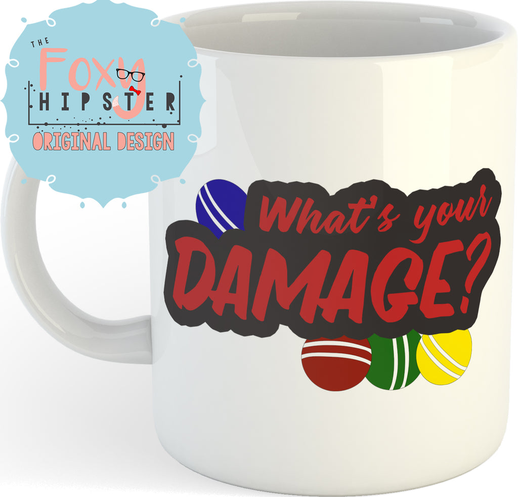 Heathers What's Your Damage? 11oz coffee mug